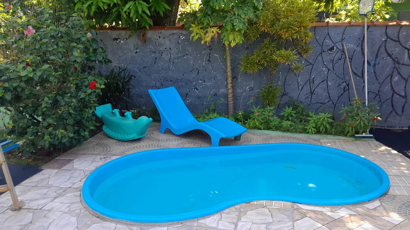 Piscina menor da Chácara da Preta